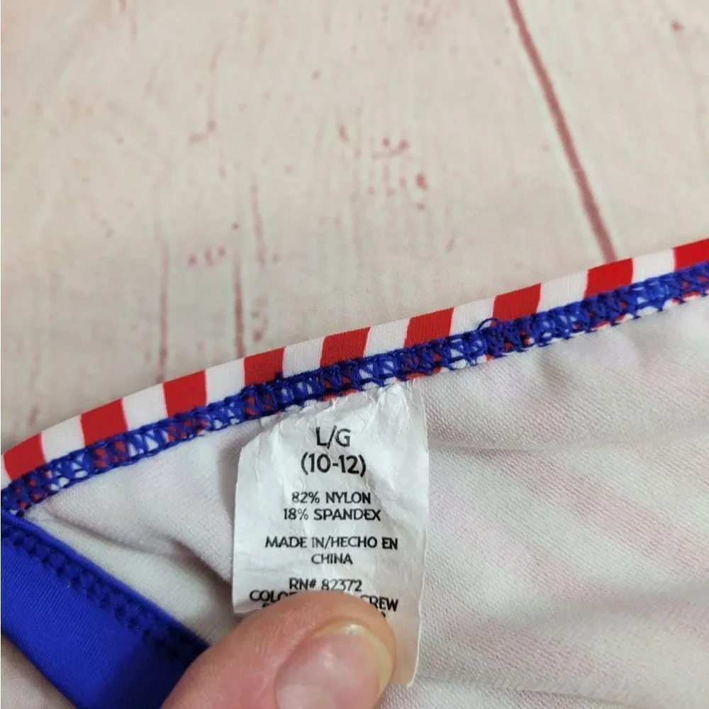 OP patriotic flag bikini L10/12